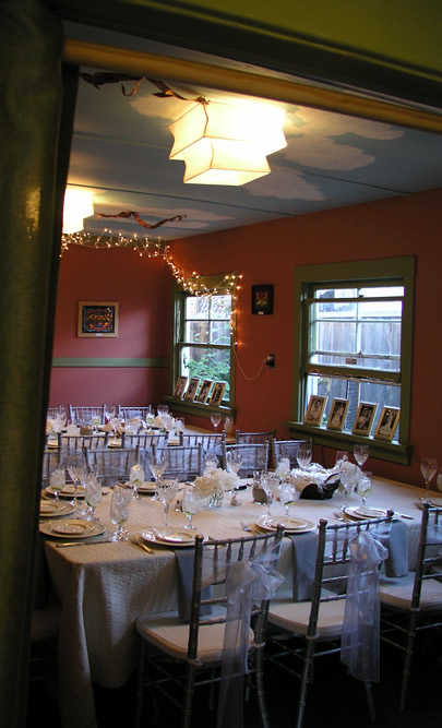 The Windmill dining room for a private event